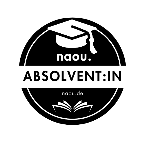 naou Absolvent:in badge